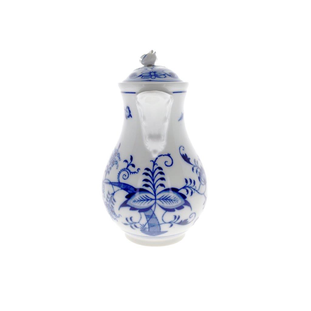 porcelánová konvice kávová malá s cibulákovým vzorem