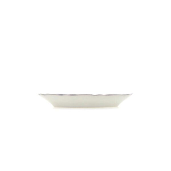 Cibulák - Mísa oválná 20 cm, bílý porcelán s cibulákovým dekorem