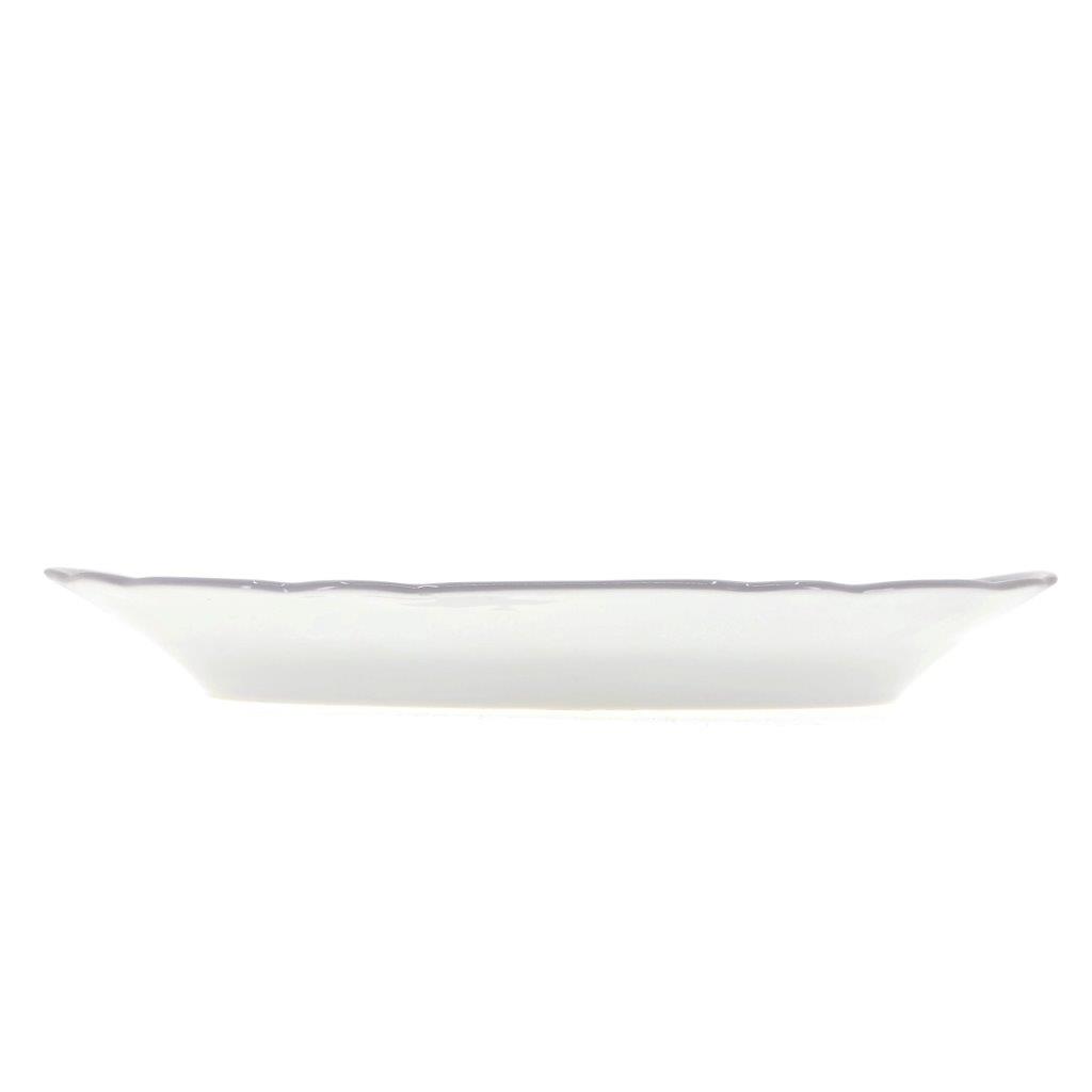 Cibulák - Mísa oválná 39 cm, bílý porcelán s cibulákovým dekorem