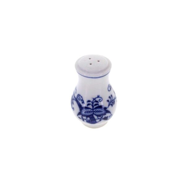 Cibulák - Pepřenka bez nápisu, bílý porcelán s cibulákovým dekorem