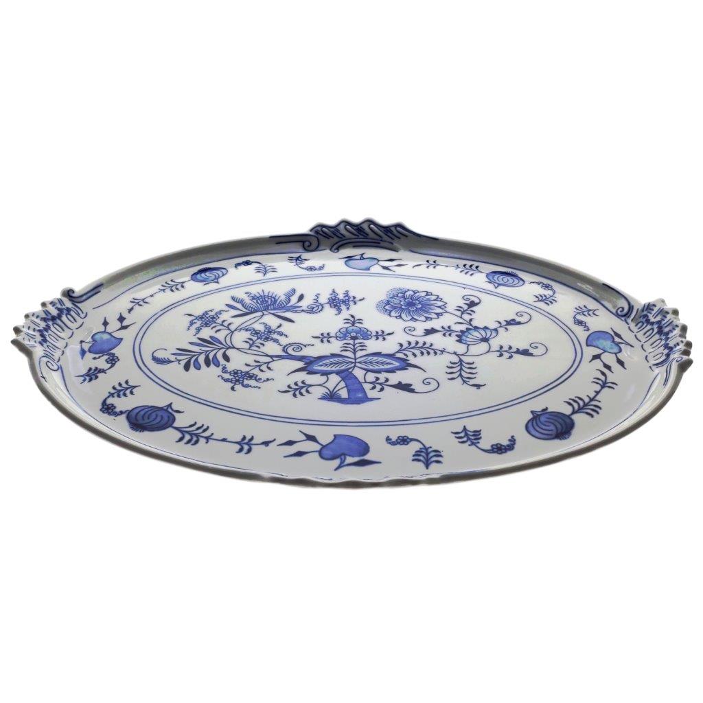 podnos oválný s cibulákovým vzorem