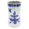 Cibulák - Váza velká, bílý porcelán s cibulákovým dekorem