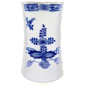 Cibulák - Váza velká, bílý porcelán s cibulákovým dekorem