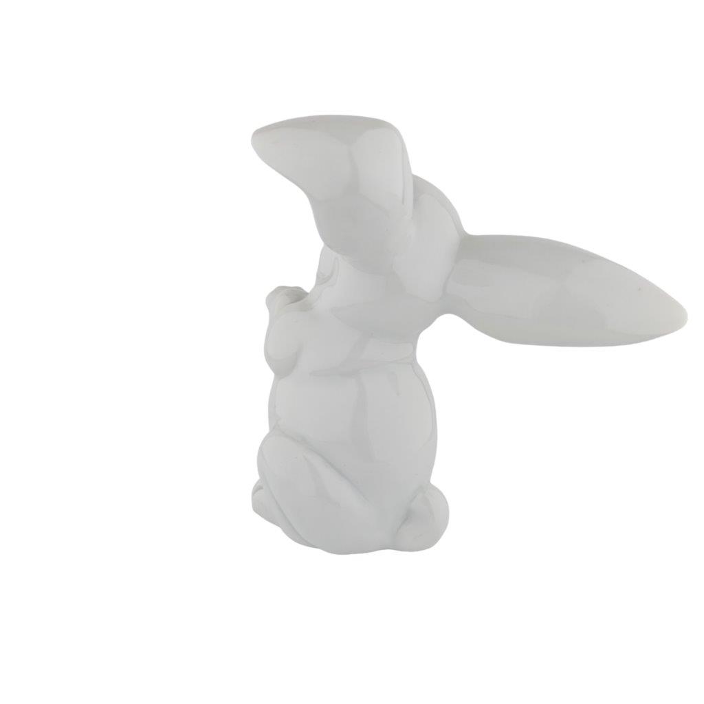 porcelánová figurka značky Rosenthal, model: smějící se králík - velký, porcelán s glazurou