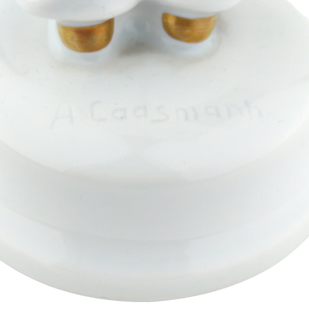 porcelánová figura značky Rosenthal, model: Pierot s harmonikou, signatura A. Caasmann